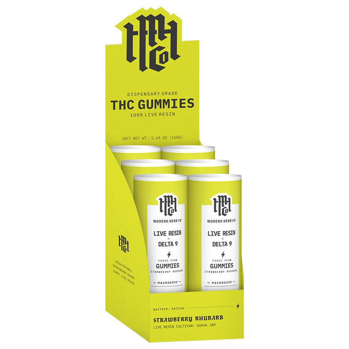 Modern Herb Co Live Resin Delta 9 Macrodose Gummies - Headshop.com