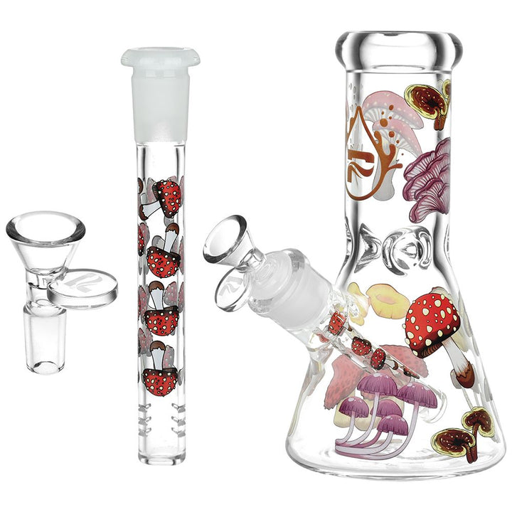 Pulsar Eat Me Design Glass Beaker Water Pipe - 7.75" / 14mm F - Headshop.com
