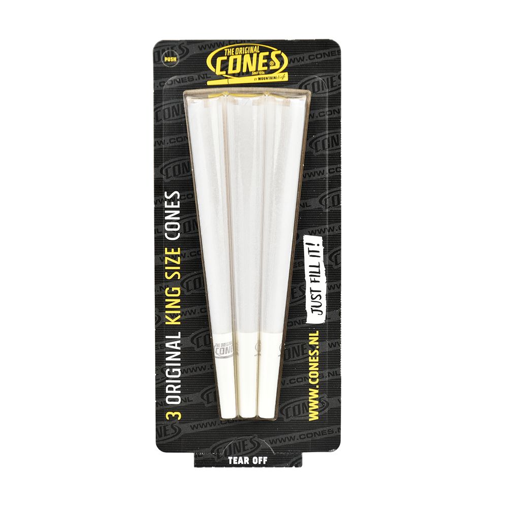 CONES by MountainHigh Pre-Rolled Cones | King Size | 3pc | 32pk Display - Headshop.com