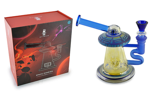 Space King Glass - 'Space Invasion' UFO Bong - Headshop.com
