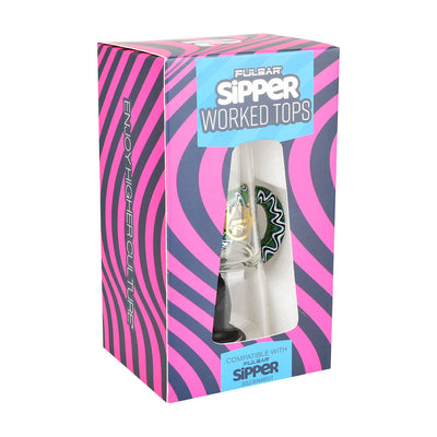 Pulsar Sipper Bubbler Cup | Wig Wag Showerhead | 6.75" - Headshop.com