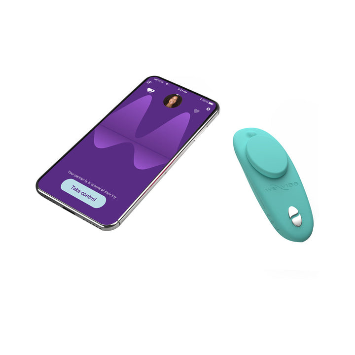 We-Vibe Moxie+ Wearable Clitoral Vibrator Teal