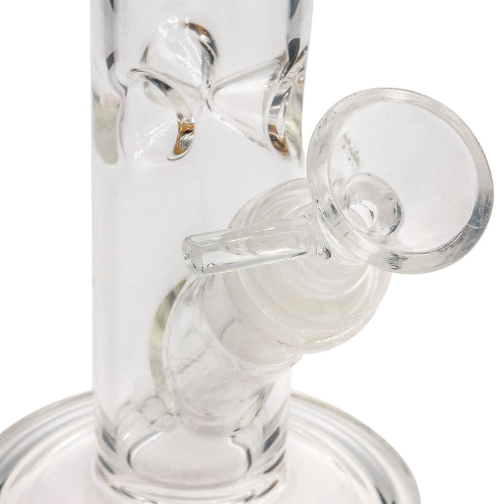 LA Pipes Straight Shooter Bong - Multiple Colors - 8" - Headshop.com