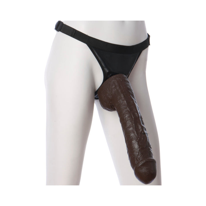 Vac-U-Lock - Realistic Hung Black - Headshop.com