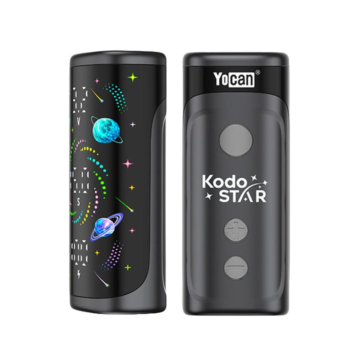 15CT DISPLAY - Yocan Kodo Star 510 Box Mod - 400mAh / Assorted Colors - Headshop.com