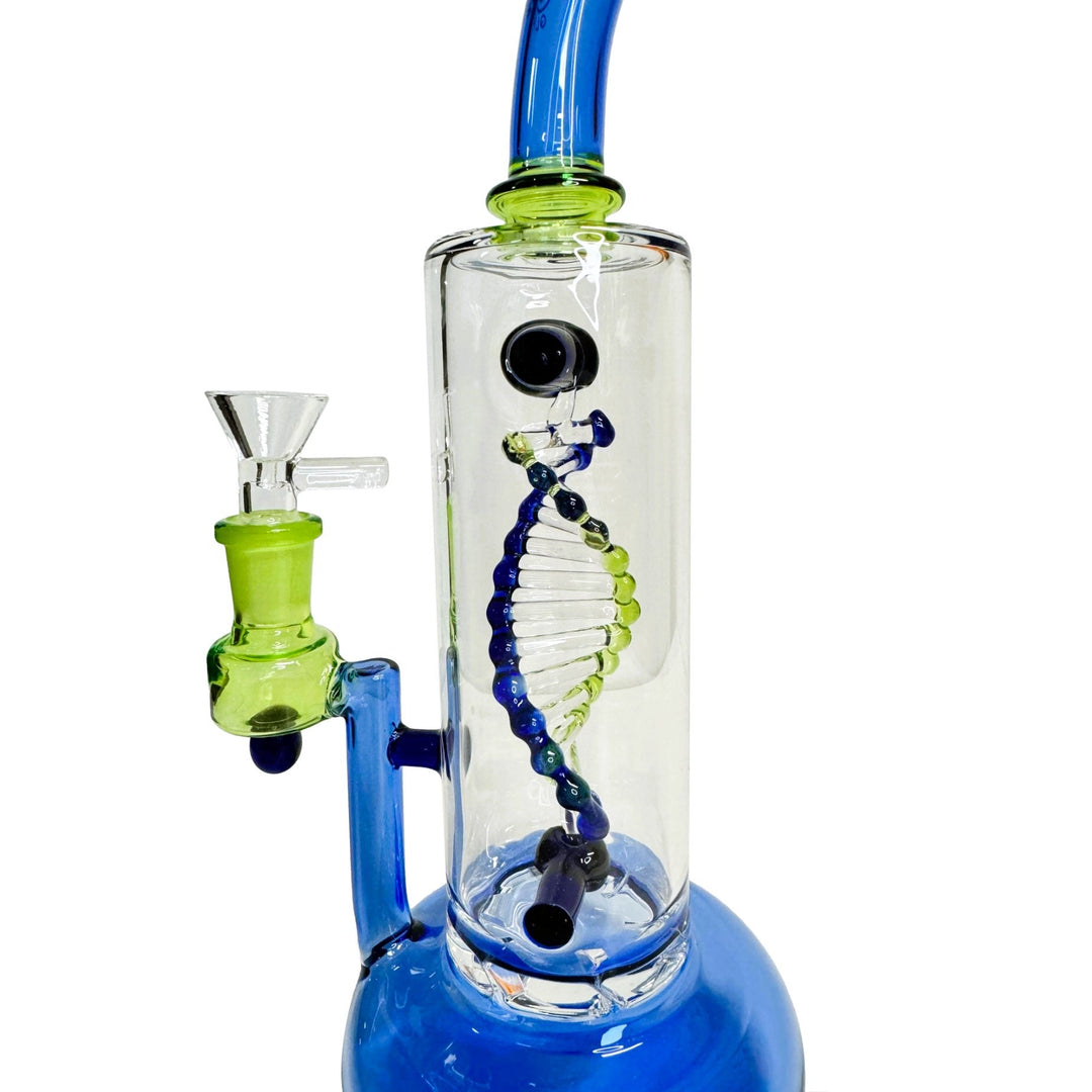 Daze Glass - 2nd Gen Spinning DNA & Turbine Perc Glass Water Pipe - Headshop.com