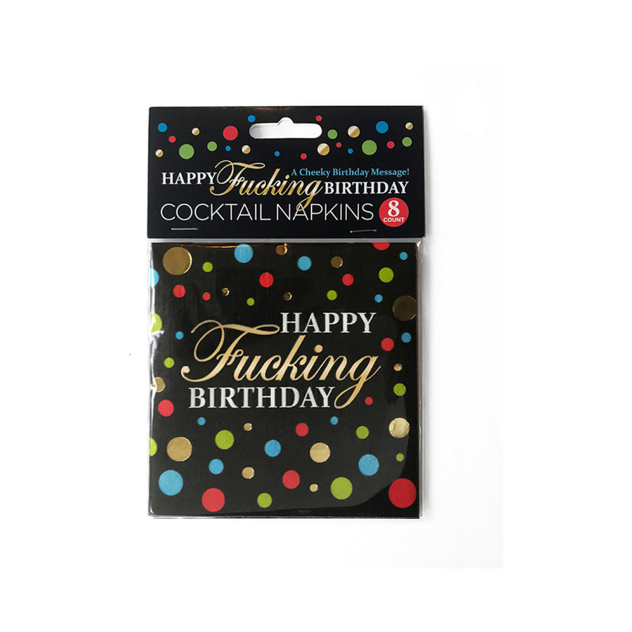 Happy Fucking Birthday Napkins - Headshop.com