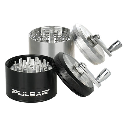 GR764 Pulsar Aluminum Crank Grinder 4pc / 2.5" - Headshop.com