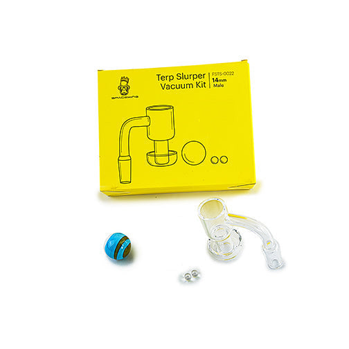 Space King Terp Slurper Vacuum Banger Kit (Yellow) - Headshop.com
