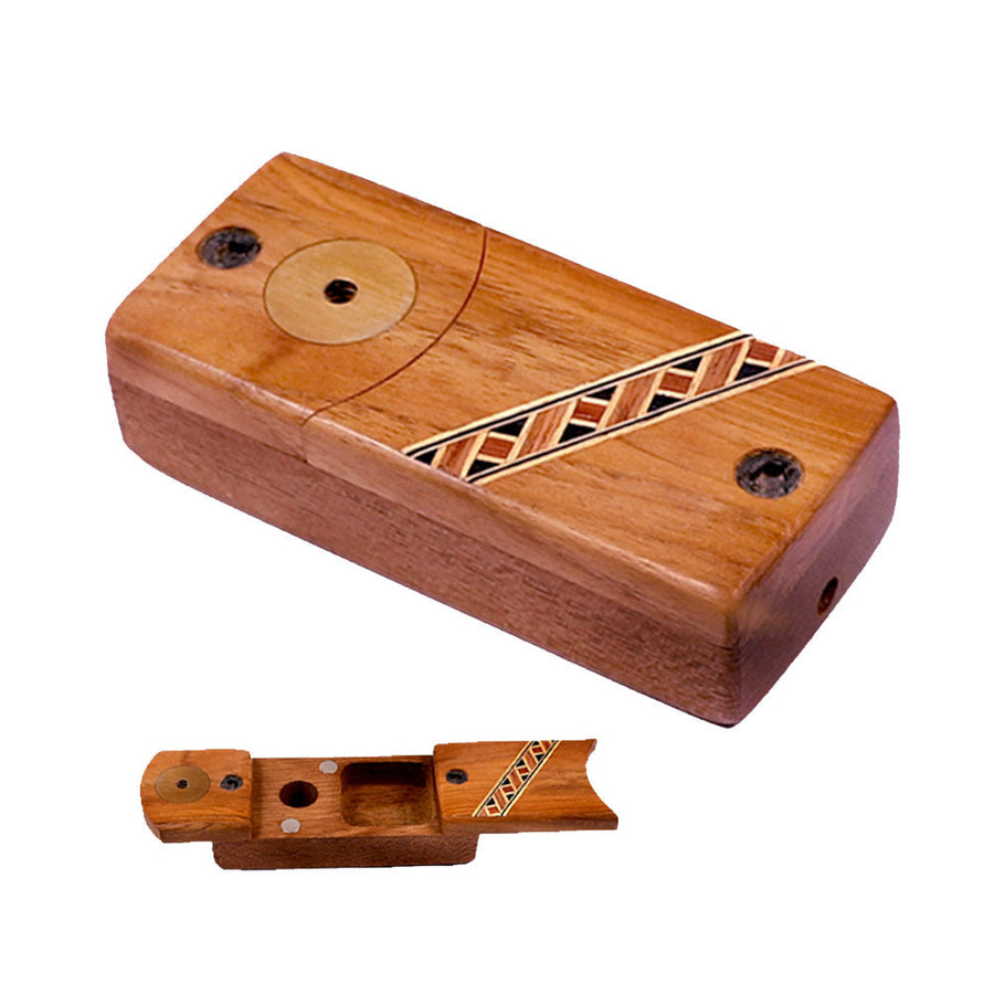 Stash 'N Go Wood Smoking Pipe - Headshop.com