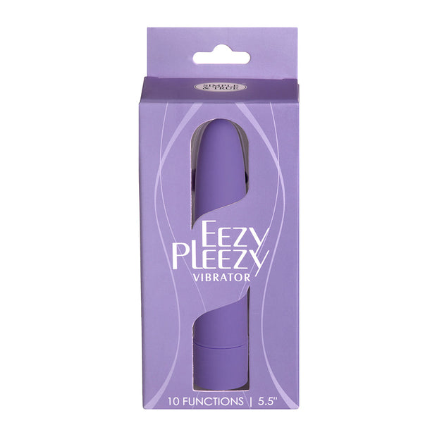 Simple & True Eezy Pleezy Classic Vibrator 5.5 in. Purple - Headshop.com
