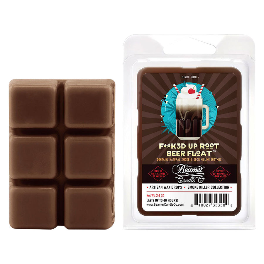 Beamer Candle Co. Artisan Wax Drops | F*#K3D Up Root Beer Float | 2.4oz | 12pc Display - Headshop.com