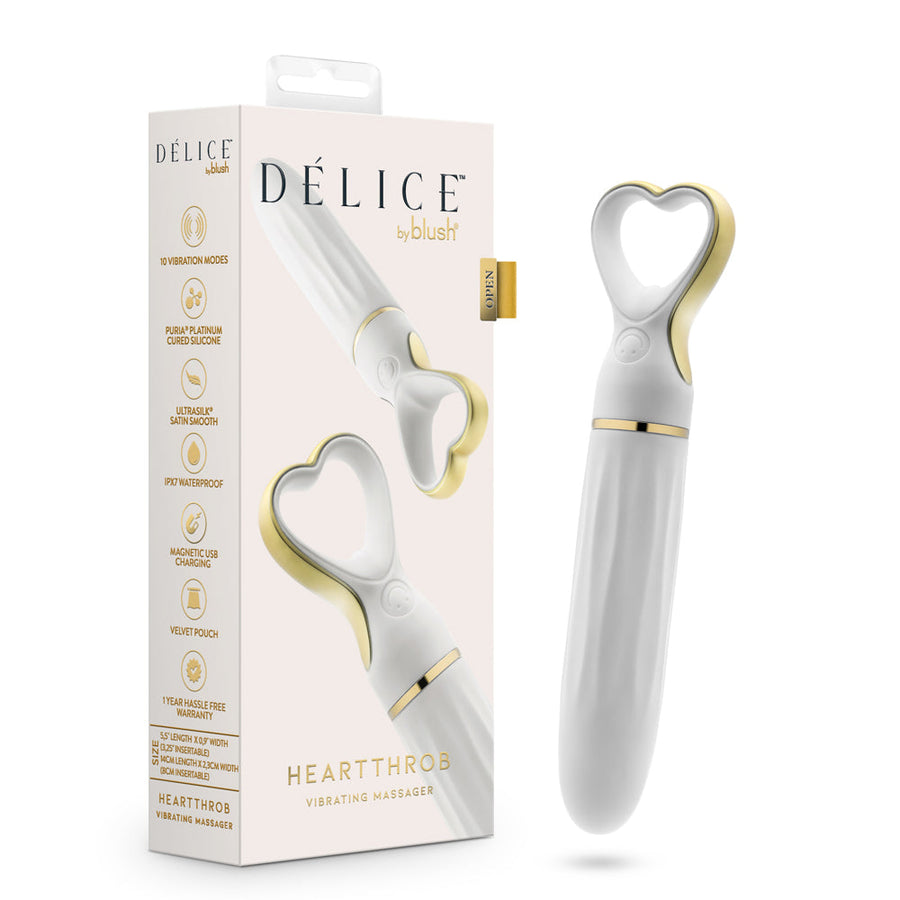 Delice Heartthrob White Bouquet - Headshop.com