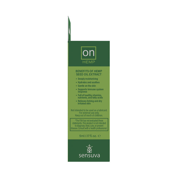 Sensuva ON Hemp-Infused Arousal Oil 5 ml - Headshop.com