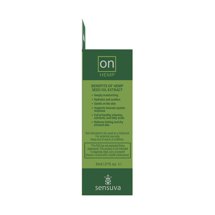 Sensuva ON Hemp-Infused Arousal Oil 5 ml - Headshop.com