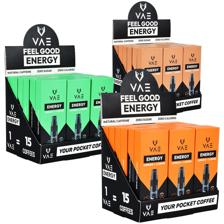 VAE Caffeine Energy Spray 9ct - Headshop.com
