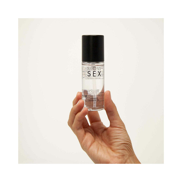 Bijoux Indiscrets Slow Sex Warming Massage Oil 1.69 oz. - Headshop.com