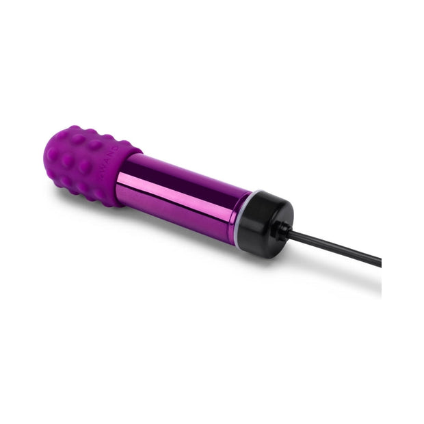 Le Wand Chrome Bullet Rechargeable Vibrator Dark Cherry - Headshop.com