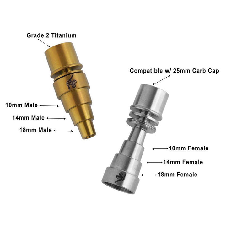 TITANIUM 6 IN 1 ORIGINAL ENAIL DAB NAIL - Headshop.com
