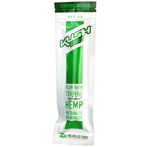 Kush Cones Terpene Infused Hemp Pre-rolled Cones - Headshop.com