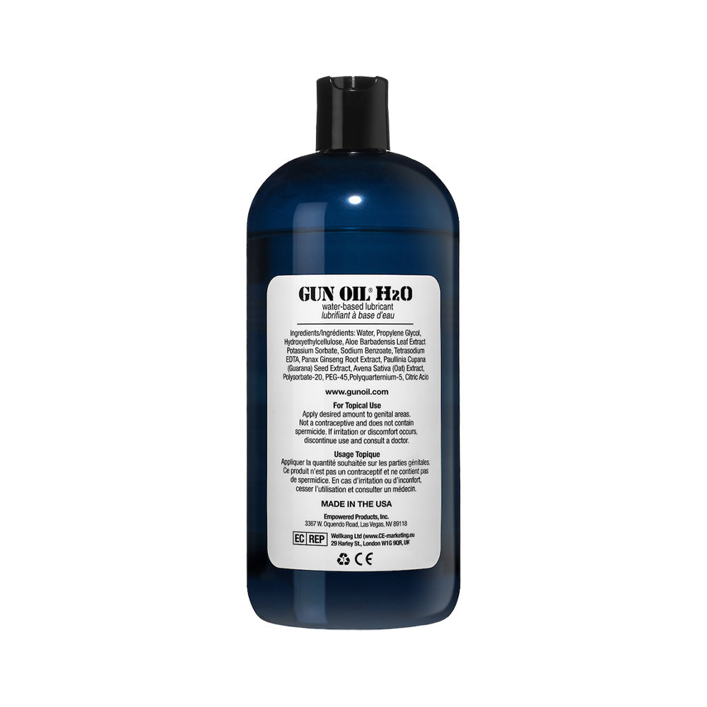 Gun Oil H2O Water-Based Lubricant 32 oz. - Headshop.com