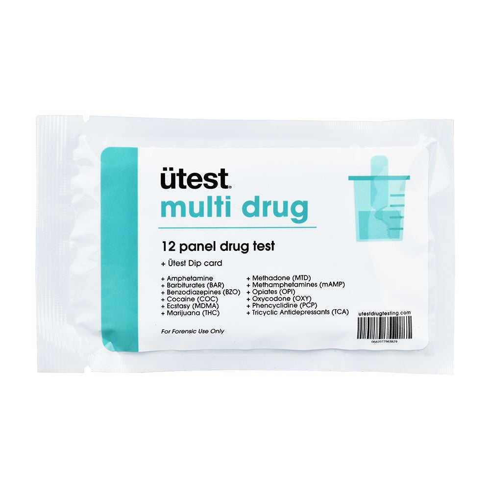 Utest 12 Panel Drug Screen Test - Headshop.com