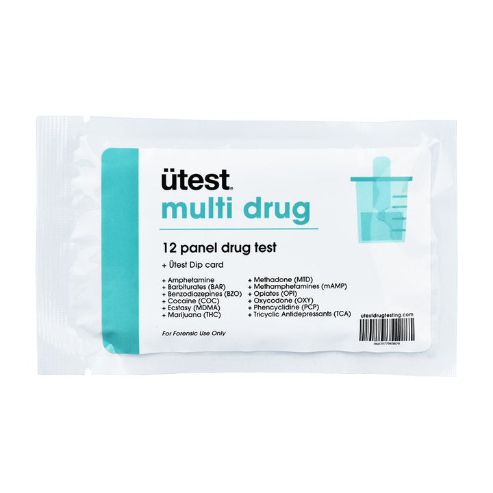 Utest 12 Panel Drug Screen Test - Headshop.com