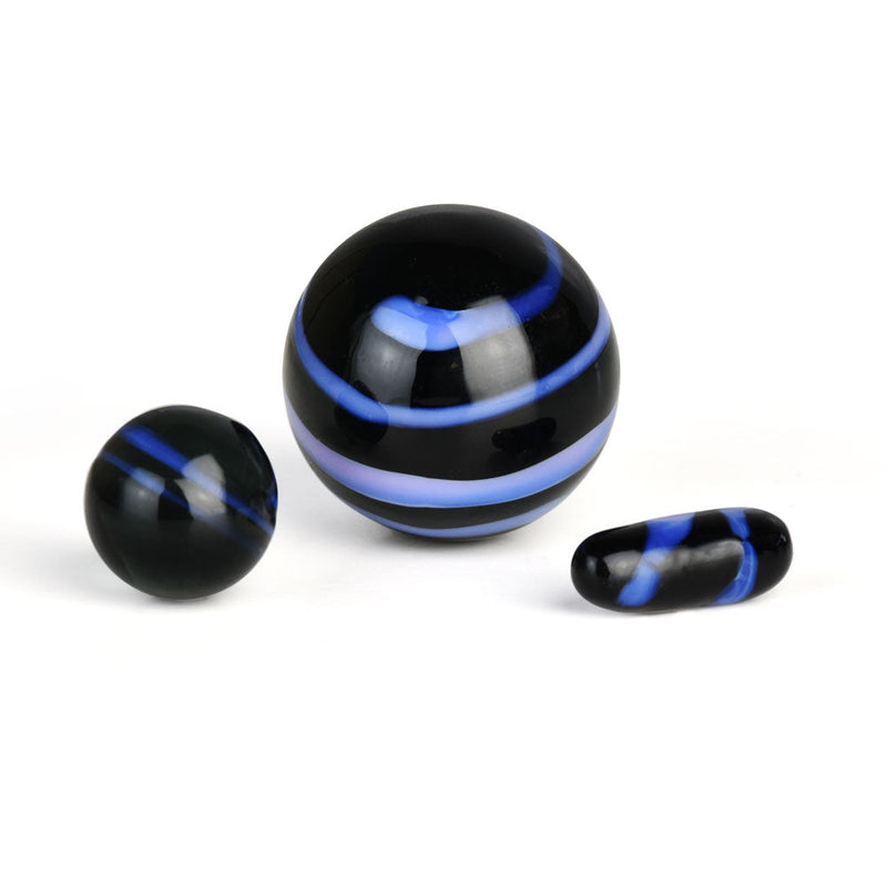 Terp Slurper Pill & Marble Set - 3pc / Colors Vary (Large Ball, Medium Ball, Pill) - Headshop.com