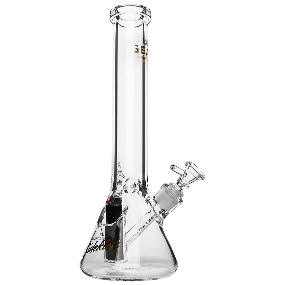 Gear Premium Sidekick Glass Beaker Water Pipe | 15" | 14mm F - Headshop.com