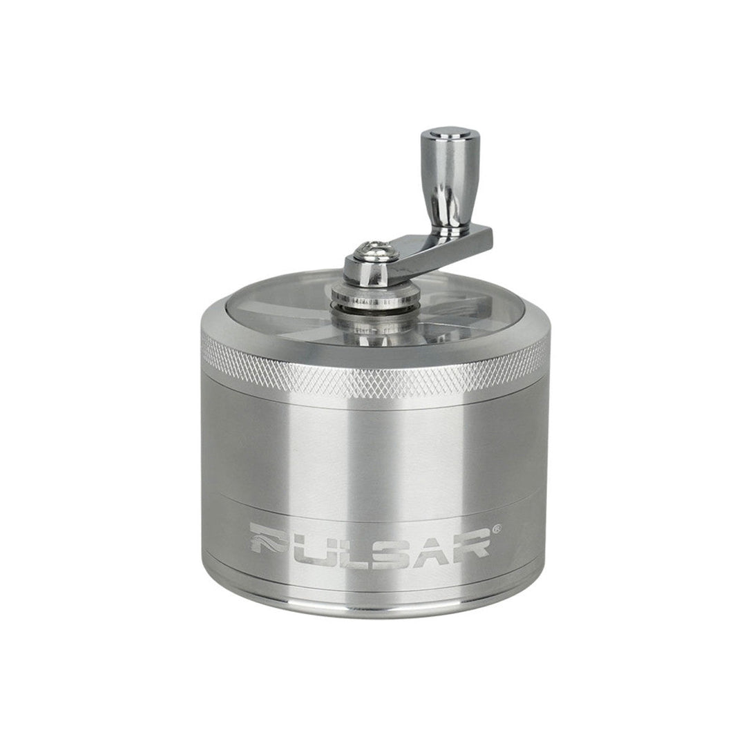 GR764 Pulsar Aluminum Crank Grinder 4pc / 2.5" - Headshop.com