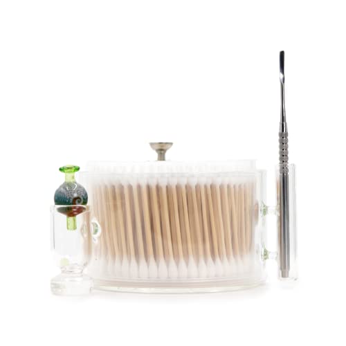 Apex Ancillary Iso Station XL | Iso Station Built Around Your Favorite 300ct Cotton Swab Container - Headshop.com