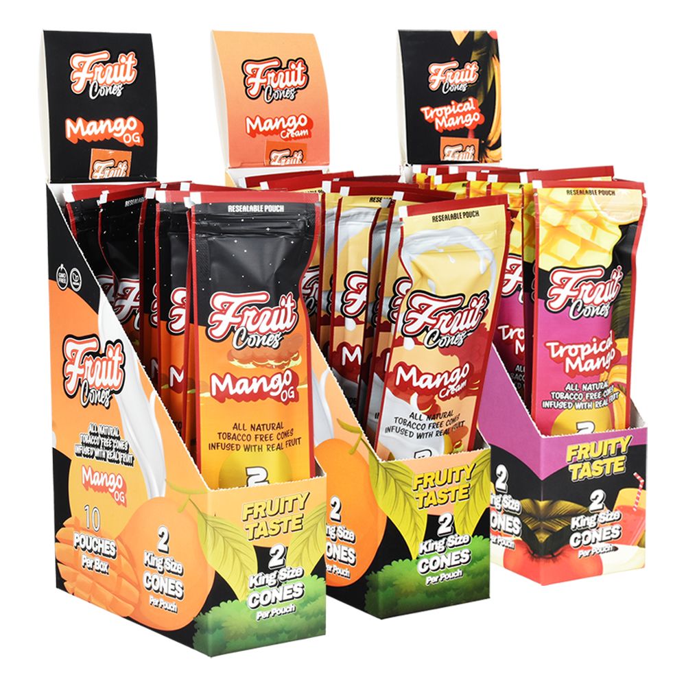 Fruit Cuts Infused Cones | 2pc | 10pk - Headshop.com