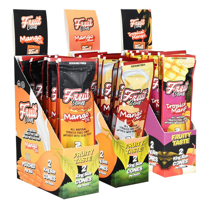 Fruit Cuts Infused Cones | 2pc | 10pk - Headshop.com
