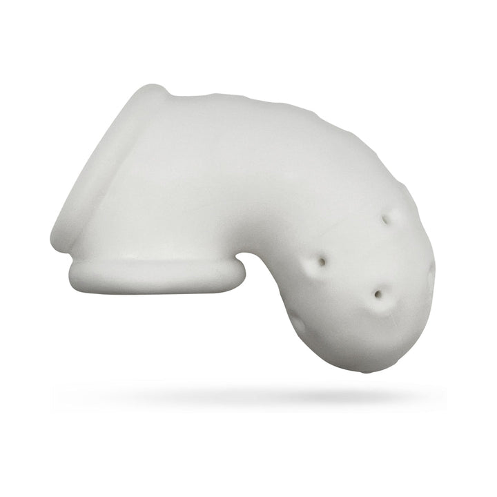 OxBalls Airlock Air-Lite Vented Chastity White Ice - Headshop.com