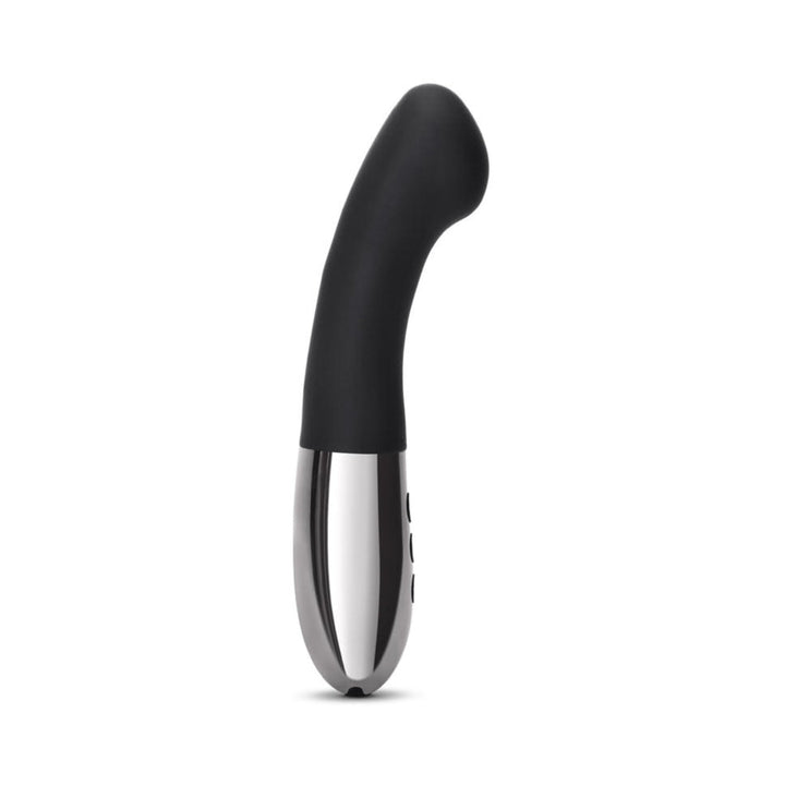 Le Wand Gee Rechargeable Silicone G-Spot Targeting Vibrator Black - Headshop.com