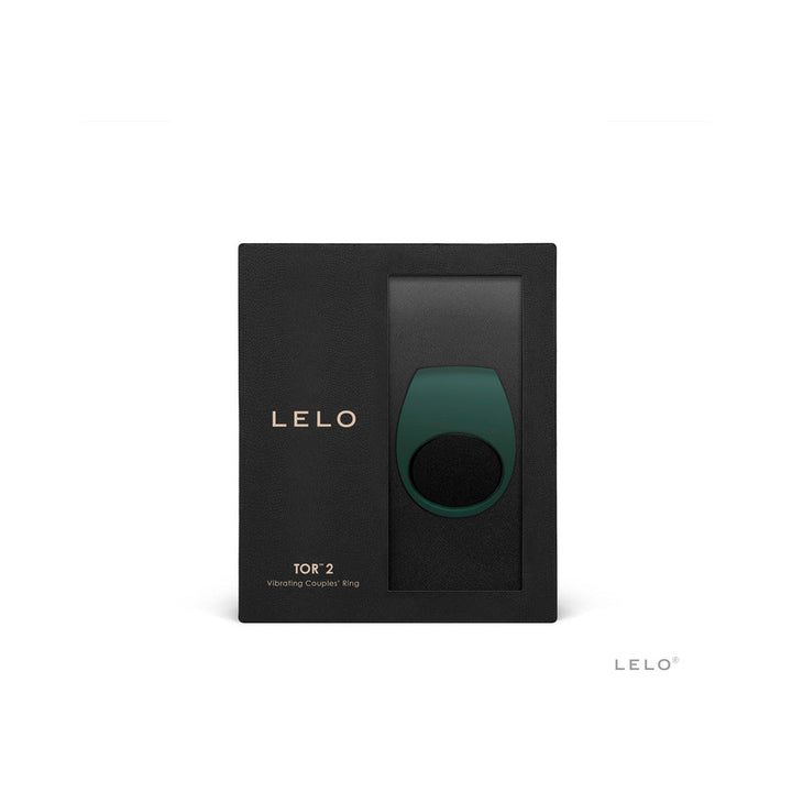 LELO TOR 2 Rechargeable Vibrating Cockring Green - Headshop.com