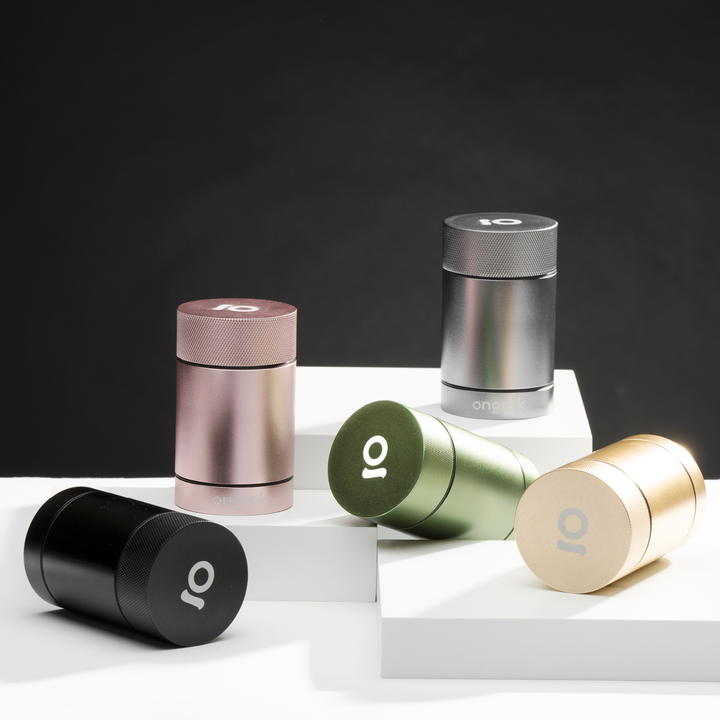 Ongrok Aluminum Metal Storage Jar - Headshop.com