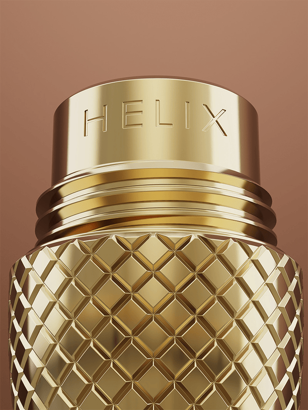 Vessel Helix Pipe [Copper] - Headshop.com