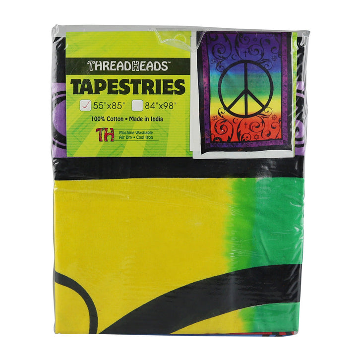 ThreadHeads Peace Tapestry - 55"x85" - Headshop.com
