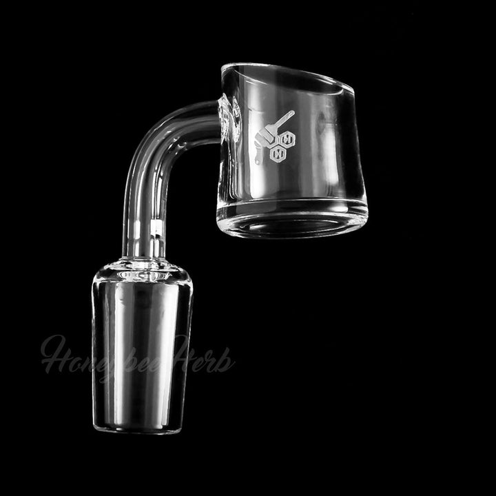 FAT BOTTOM QUARTZ BANGER - 90° DEGREE | YL - Headshop.com