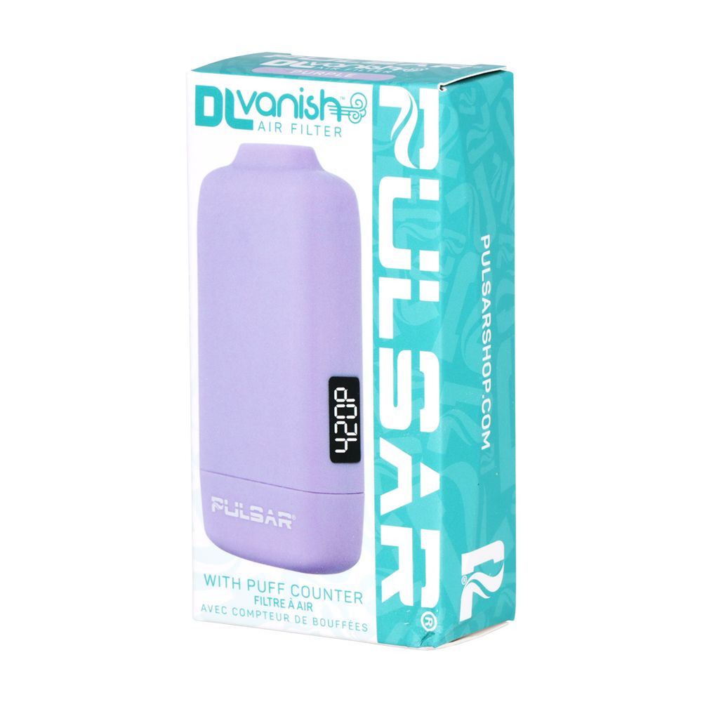 Pulsar DL Vanish Personal Air Filter with Puff Counter - Headshop.com