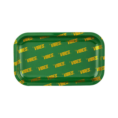 VIBES Signature Metal Rolling Tray - Headshop.com