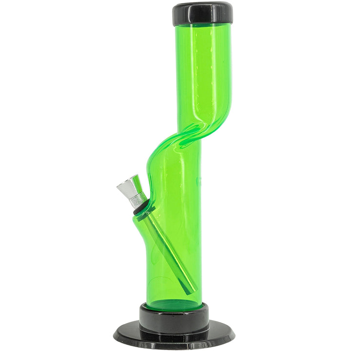 Acrylic Kink Neck Bong 9-12" Acrylic Kink Neck Bong - Multiple Colors
