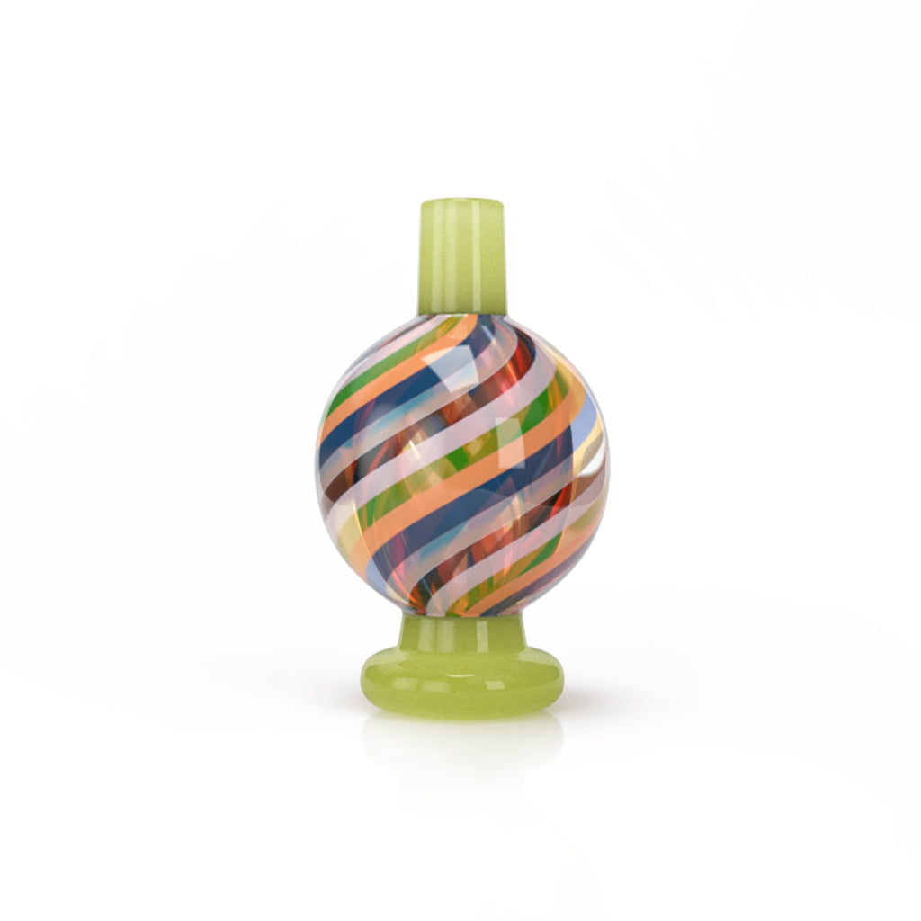 Honeybee Herb Kaleidoscope Bubble Carb Cap - Headshop.com