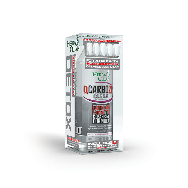 QCarbo20 Clear Same-Day Detox - Headshop.com