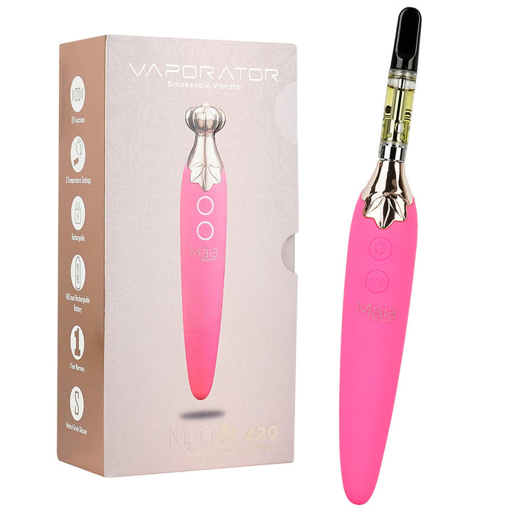 Maia Novelties Vaporator 2-in-1 510 Battery/Personal Massager | 400mAh - Headshop.com