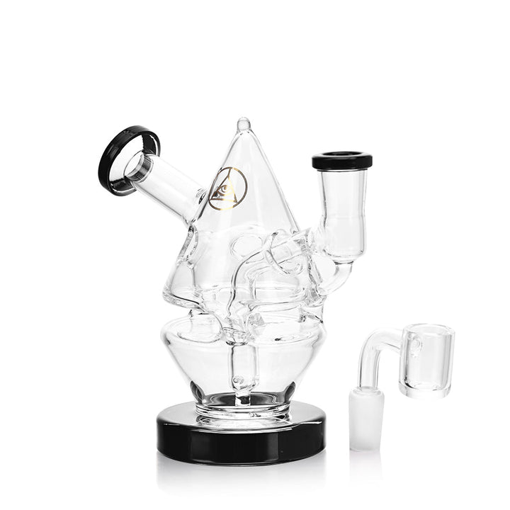 Ritual Smoke - Water Bender Fab Cone Concentrate Rig - Black - Headshop.com