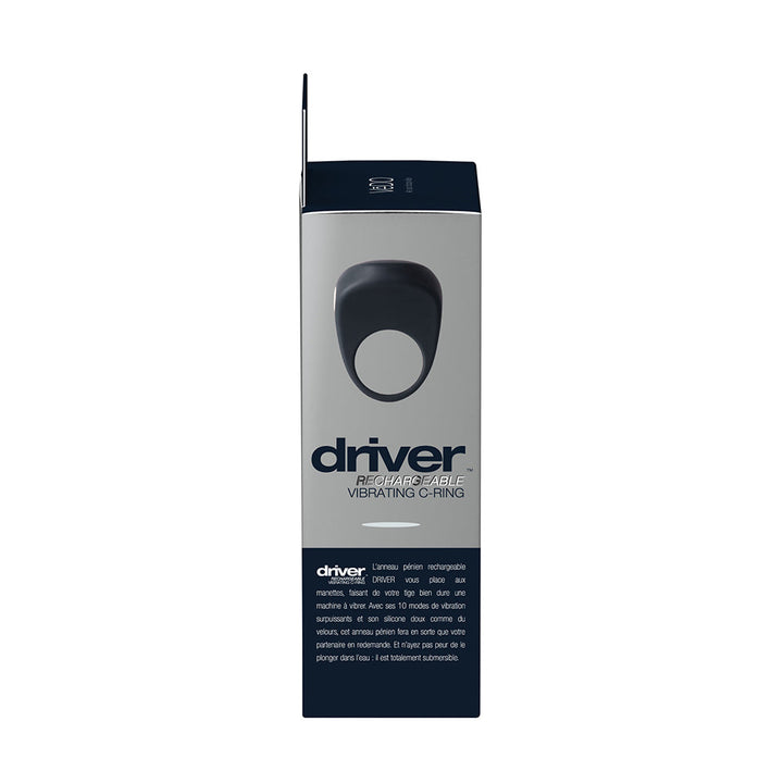 VeDO Driver Rechargeable Vibrating C-Ring Black - Headshop.com
