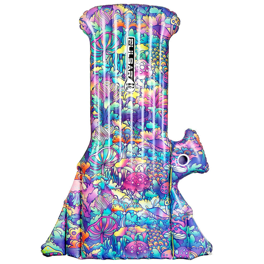 Pulsar Inflatable Water Pipe Pool Float - Neon Shrooms / 6ft - Headshop.com