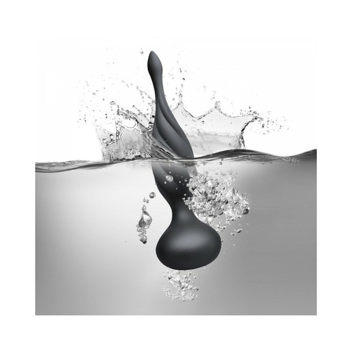 Petite Sensations Discover Silicone Anal Vibrator Black - Headshop.com